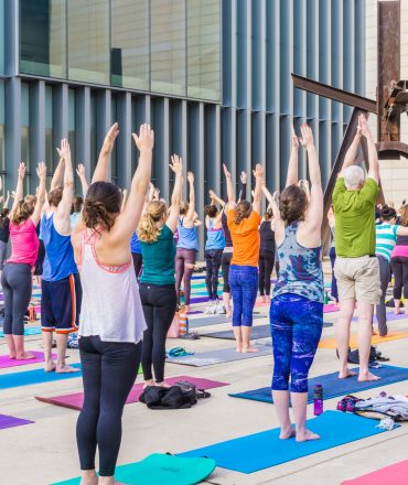 stock photo 159515315 370x440 - Yoga Festival in London